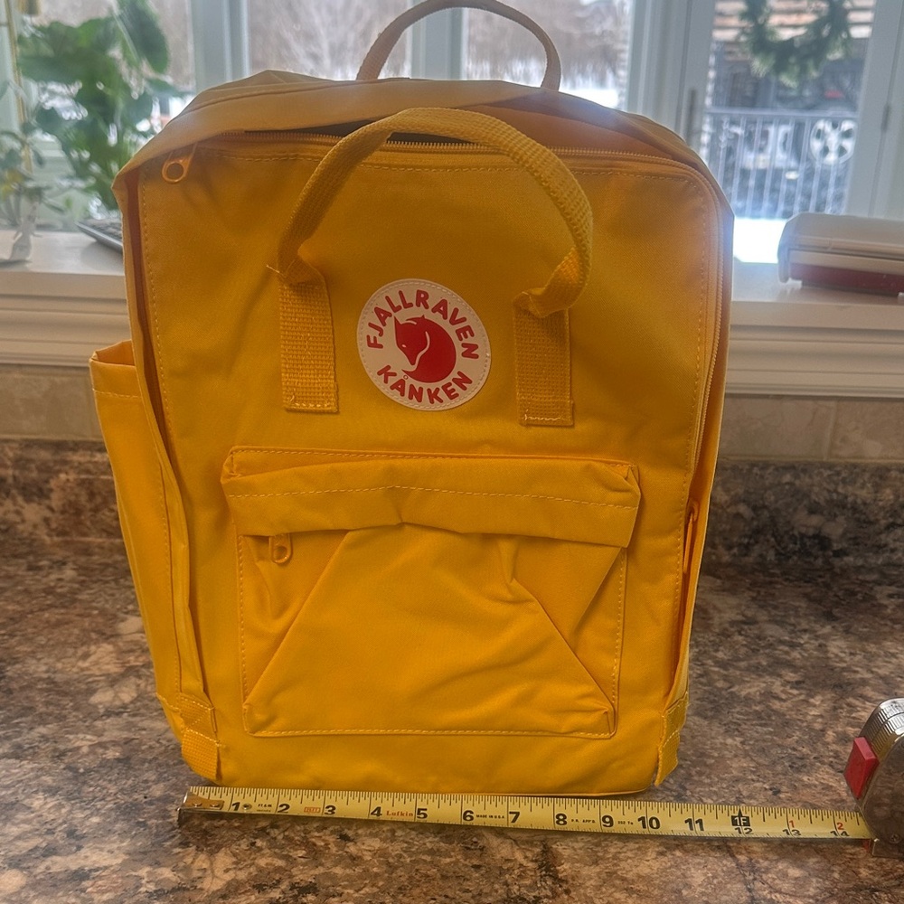 Fjallraven Kånken Bright Yellow Kids Backpack